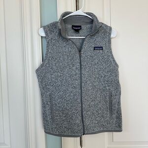 Patagonia Grey Vest, Size Medium